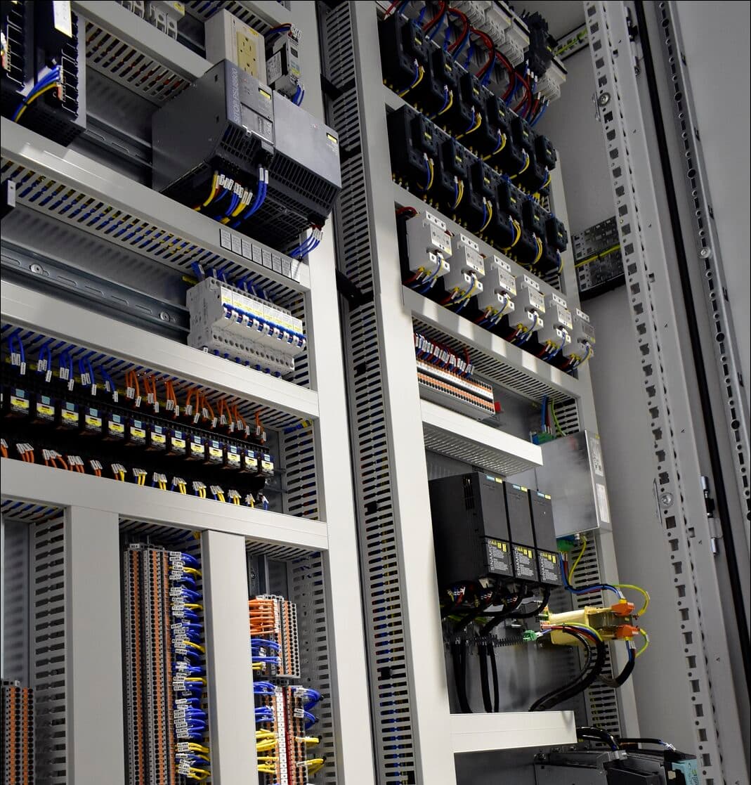Hovedtavle fra PL Control
